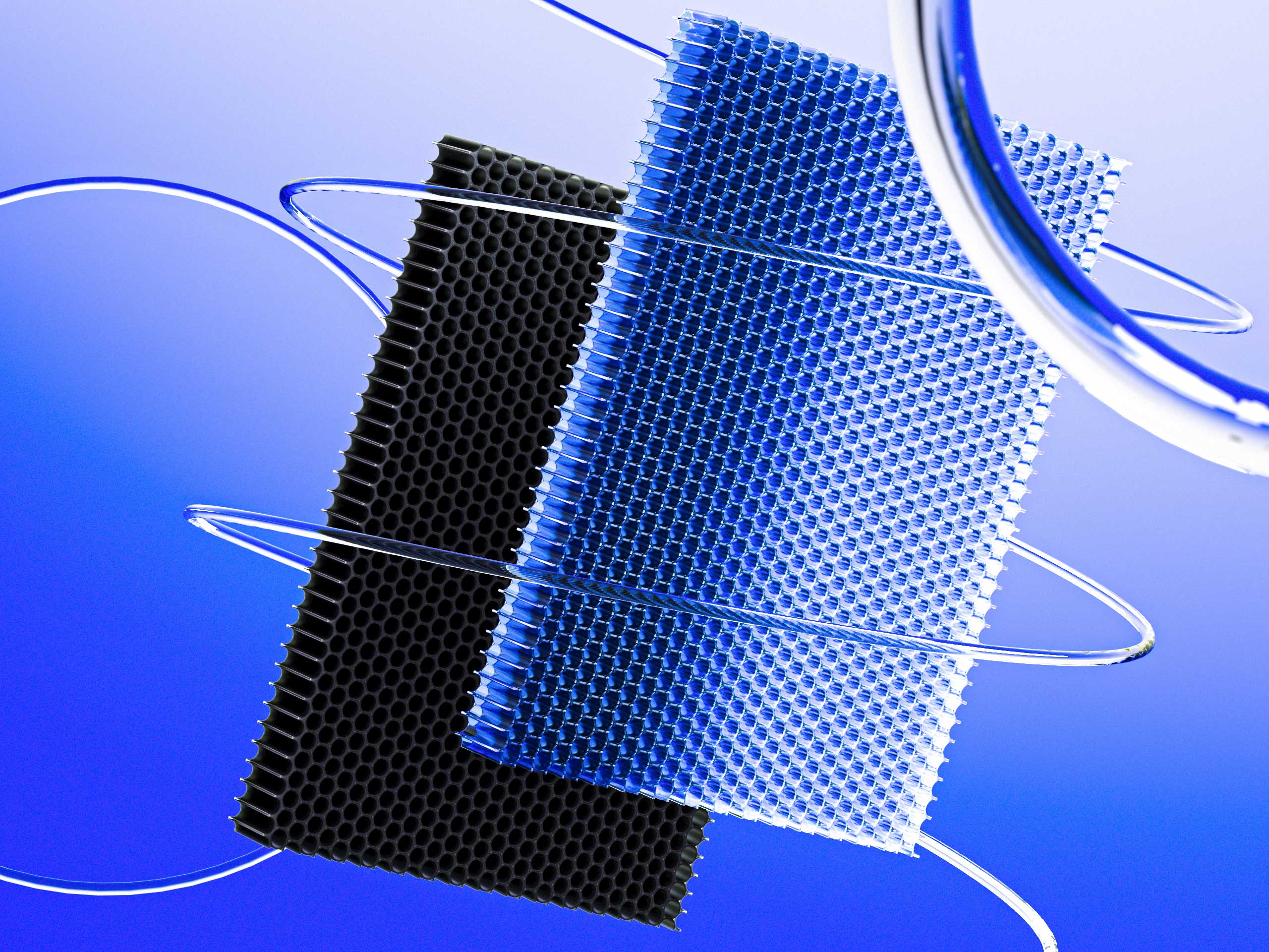 PC polycarbonate honeycomb